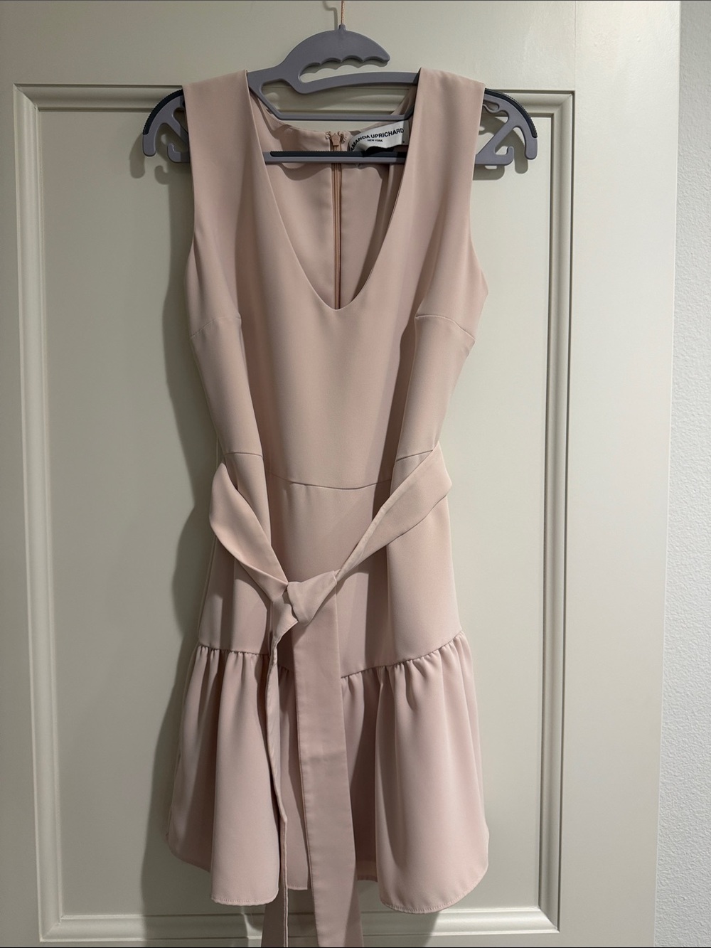 Amanda Uprichard Selena Dress | Pale Pink | Size M